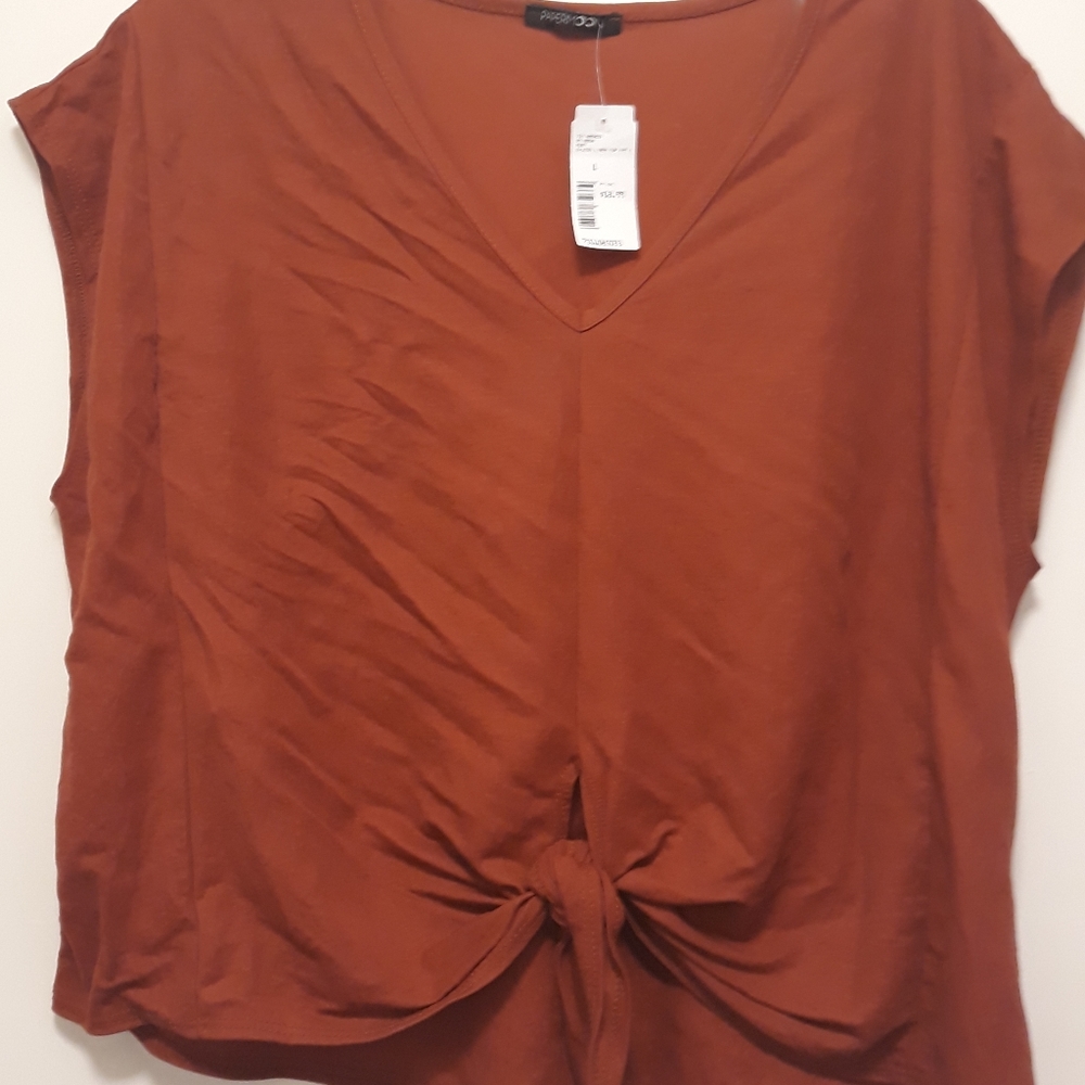Brown shirt